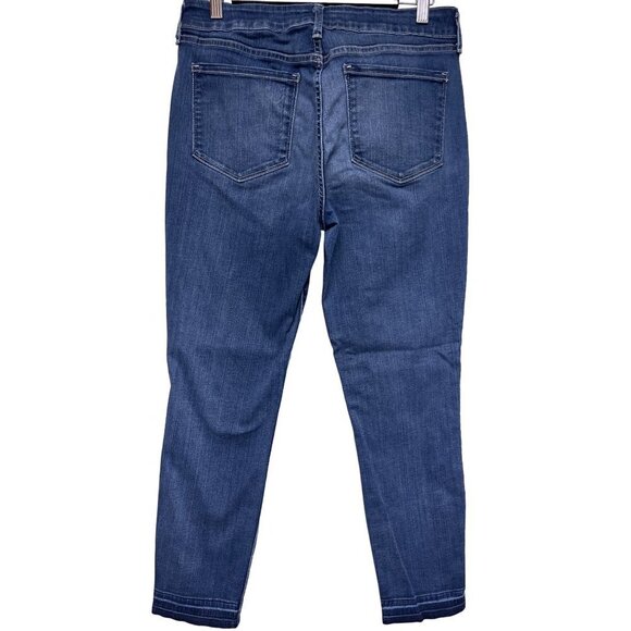 NYDJ LIft Tuck Technology Ankle Denim Blue Jeans Women's Size 10 - Picture 4 of 11